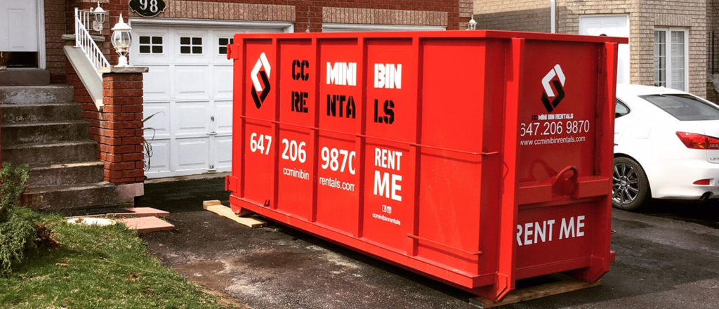 Waste Bin Rental services by CC Mini Bin Rentals